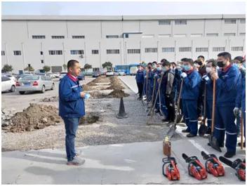 2020年3月16号，公司组织植树绿化活动